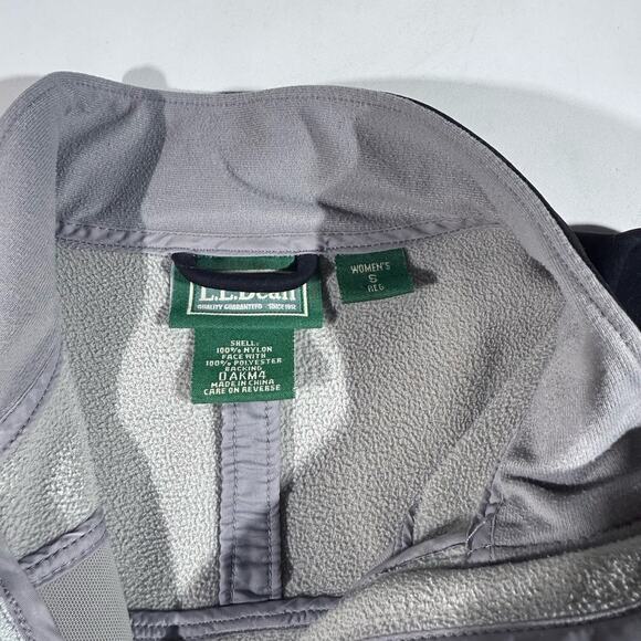 L.L. Bean Women’s Small Softshell Jacket Black Windstopper Gore Windproof S - Picture 3 of 9